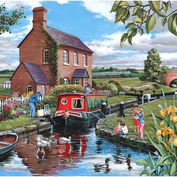 House of Puzzles Keepers Cottage Jigsaw Puzzle (500 Pieces)