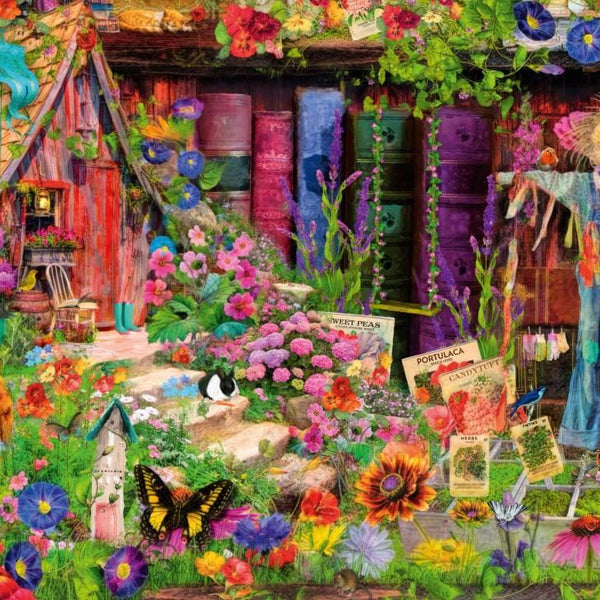 Bluebird The Scarecrow's Garden Jigsaw Puzzle (2000 Pieces)