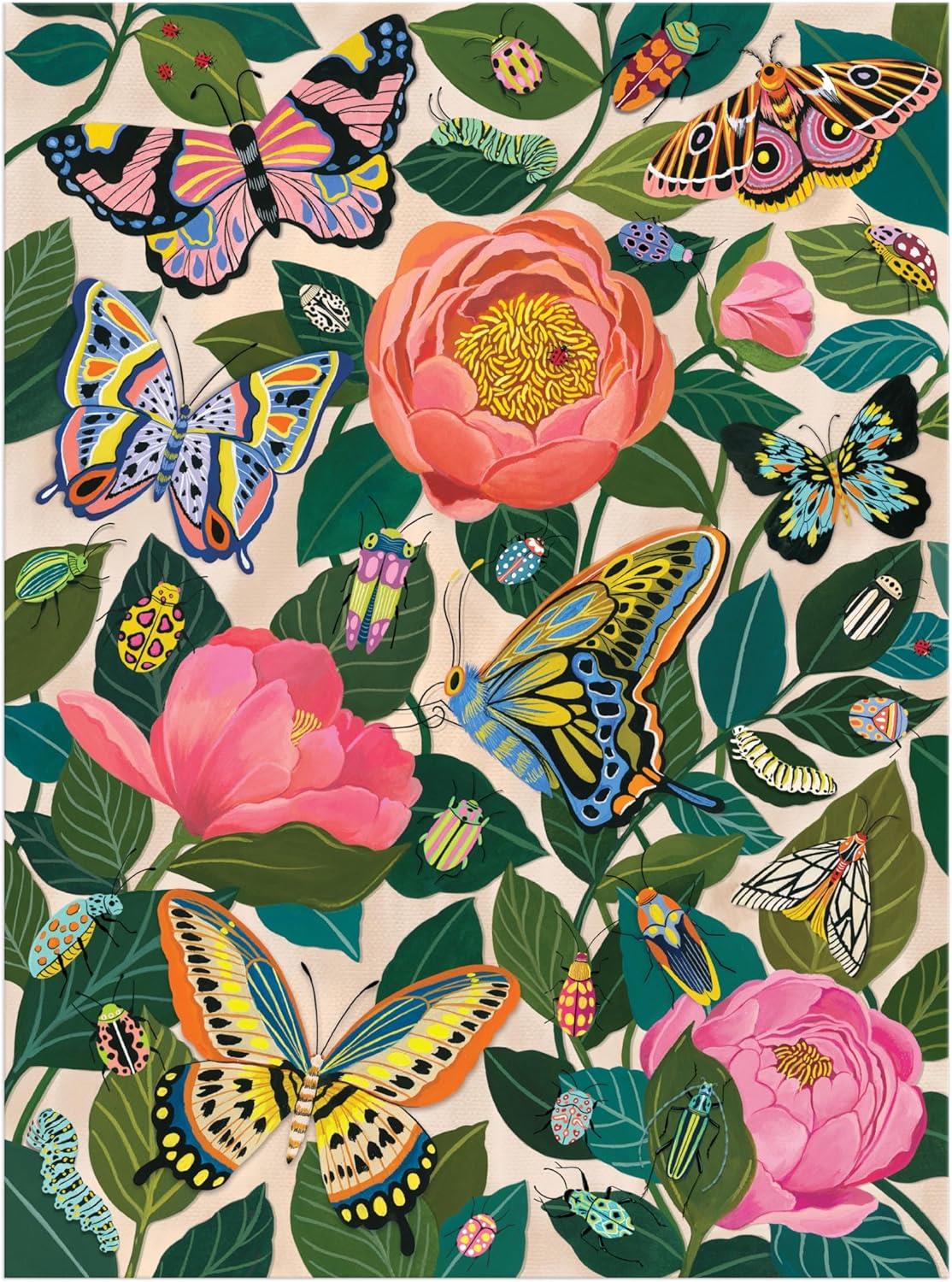 Galison Between the Blooms Foil Jigsaw Puzzle (1000 Pieces)