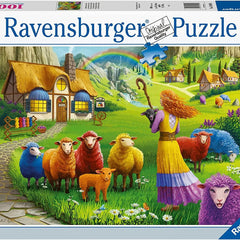 Ravensburger The Happy Sheep Yarn Shop Jigsaw Puzzle (1000 Pieces)