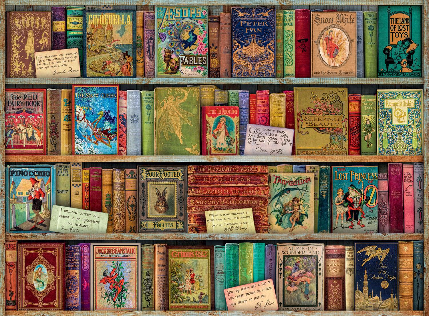Ravensburger Vintage Library Jigsaw Puzzle (500 Pieces)