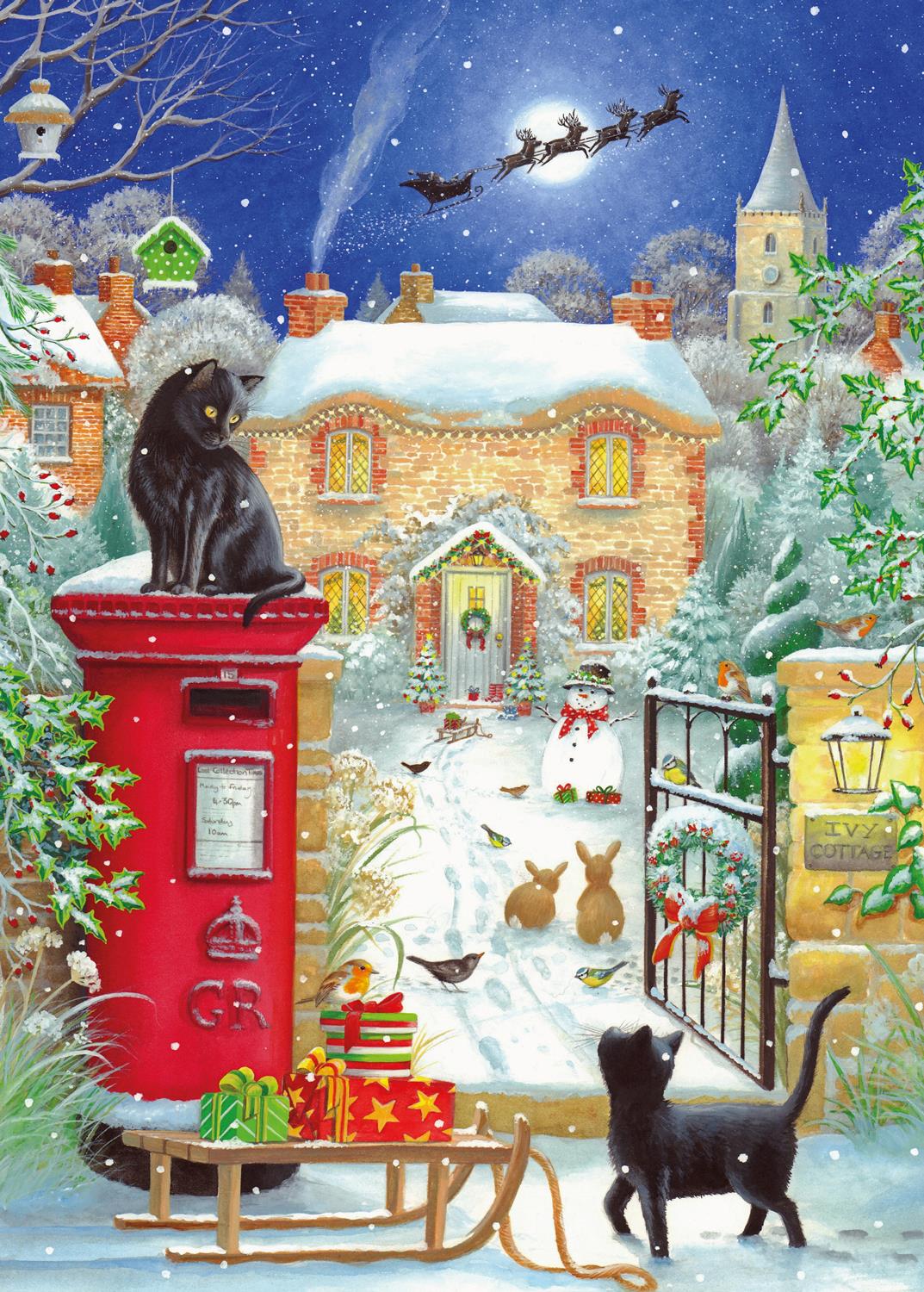 Otter House Ivy Cottage (P) Jigsaw Puzzle (1000 Pieces)
