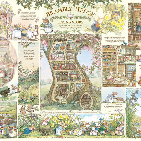 Cobble Hill Brambly Hedge Spring Story Jigsaw Puzzle (1000 Pieces)