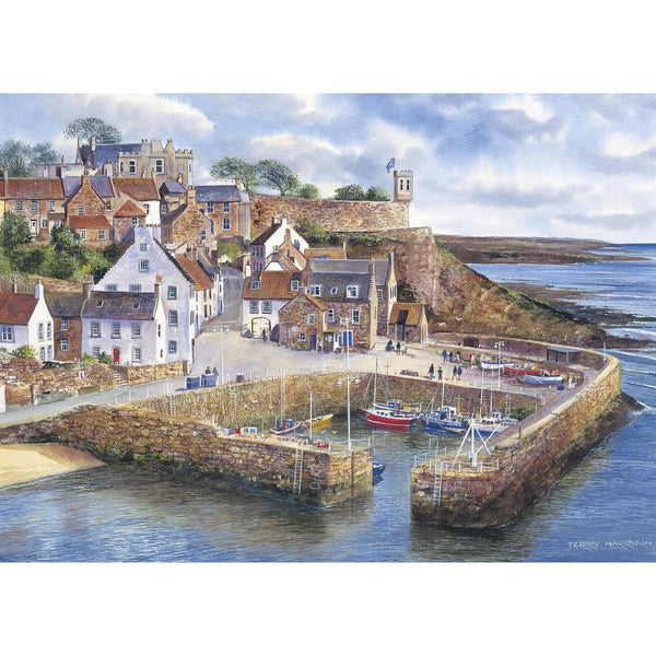 Gibsons Crail Harbour Jigsaw Puzzle (1000 Pieces)