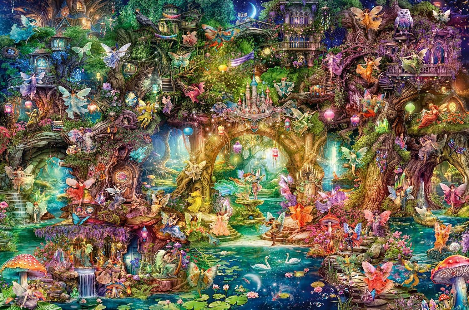 Ravensburger Hidden World of Fairies Jigsaw Puzzle (4000 Pieces)