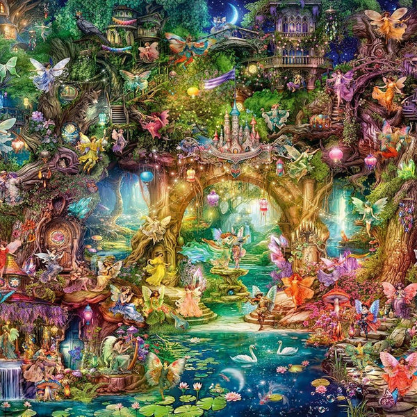 Ravensburger Hidden World of Fairies Jigsaw Puzzle (4000 Pieces)