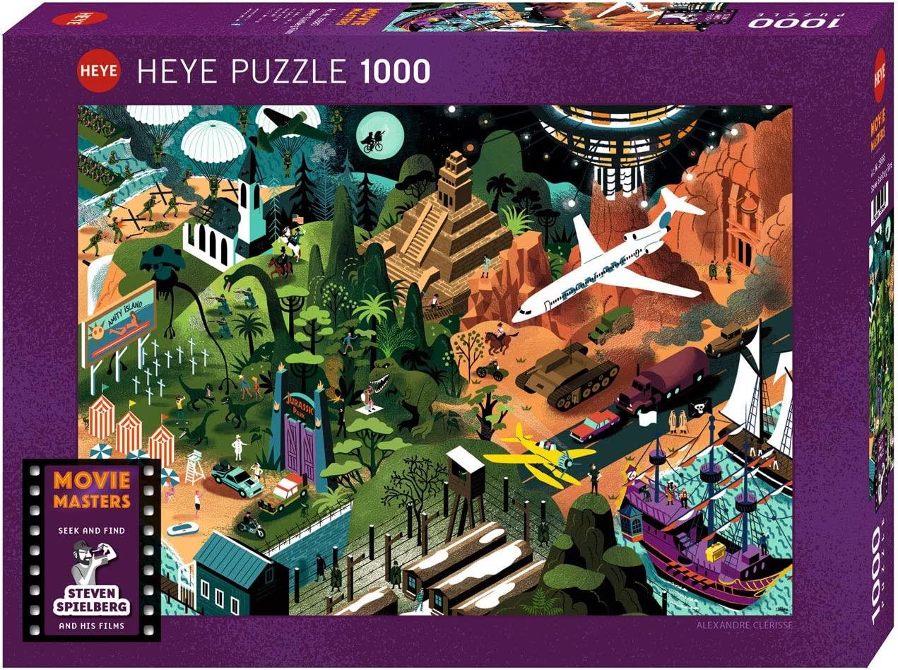 Heye Movie Masters Steven Spielberg Jigsaw Puzzle (1000 Pieces)