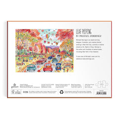 Galison Michael Storrings Leaf Peeping Jigsaw Puzzle (1000 Pieces) DAMAGED BOX