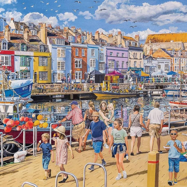 Falcon Weymouth Harbour Jigsaw Puzzle (1000 Pieces) JUNE