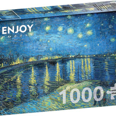 Enjoy Van Gogh: Starry Night Over The Rhone Jigsaw Puzzle (1000 Pieces)