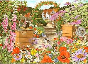 House of Puzzles Bee Happy Jigsaw Puzzle (1000 Pieces)