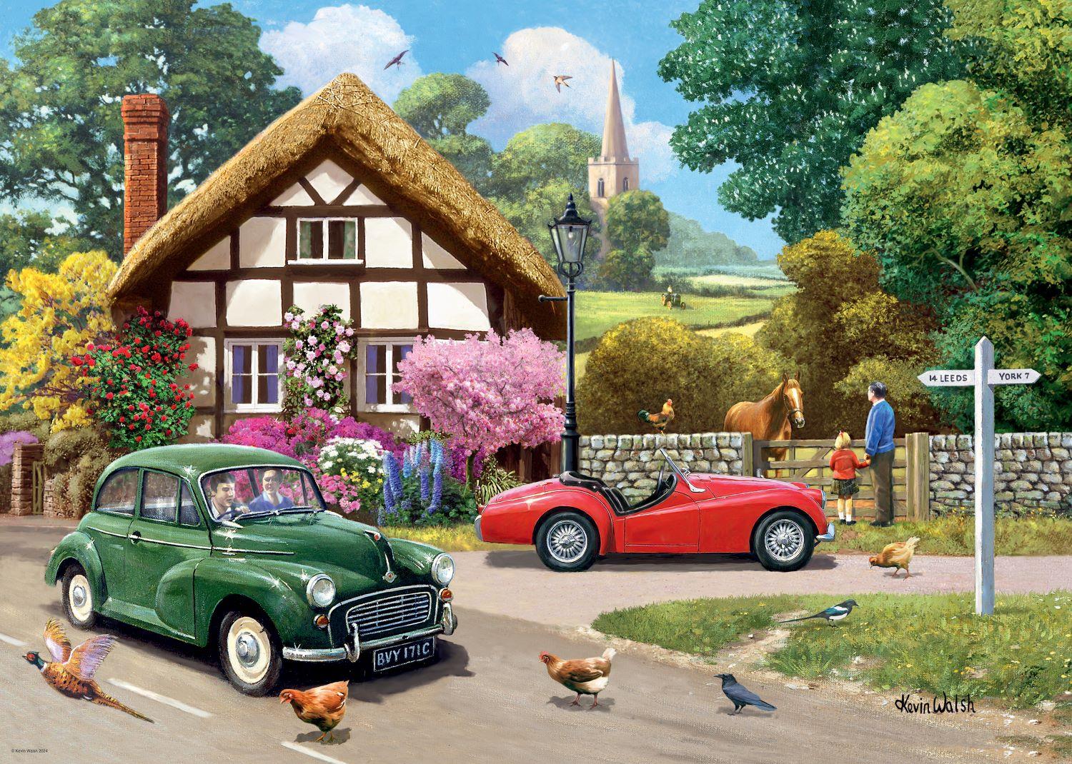 Ravensburger Leisure Days No.9, A Country Drive Jigsaw Puzzle (1000 Pieces)
