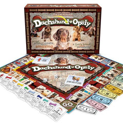 Dachshund-Opoly Board Game - DAMAGED