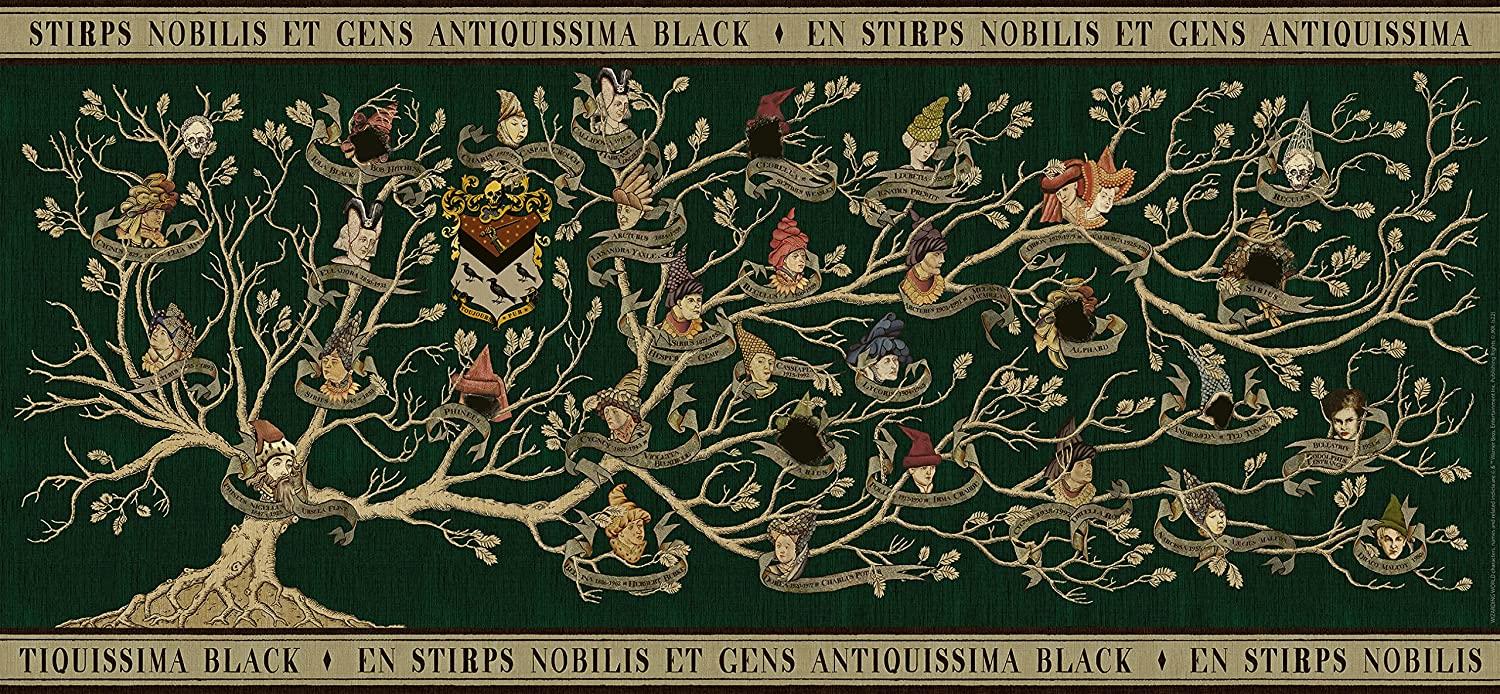 Ravensburger Harry Potter Black Family Tree Jigsaw Puzzle (2000 Puzzles) DAMAGED BOX