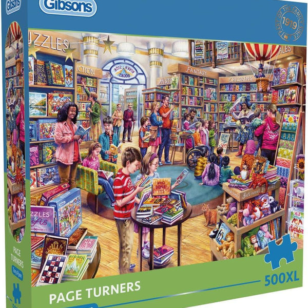 Gibsons Page Turners Jigsaw Puzzle (500 XL Pieces)