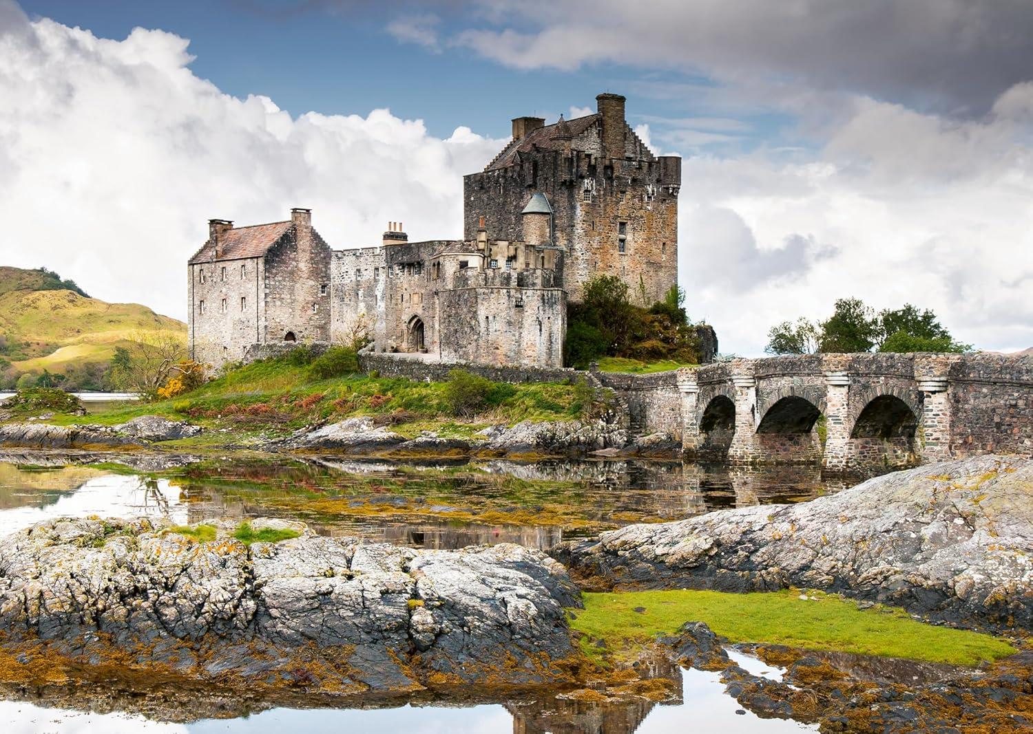 Ravensburger Beautiful Castles - Eilean Donan Scotland Jigsaw Puzzle (1000 Pieces)