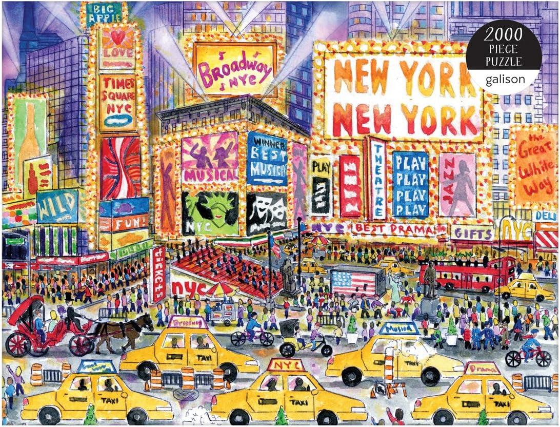 Galison The Great White Way, Michael Storrings Jigsaw Puzzle (2000 Pieces)