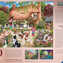 Ravensburger Farm Cottage Jigsaw Puzzle (1000 Pieces)