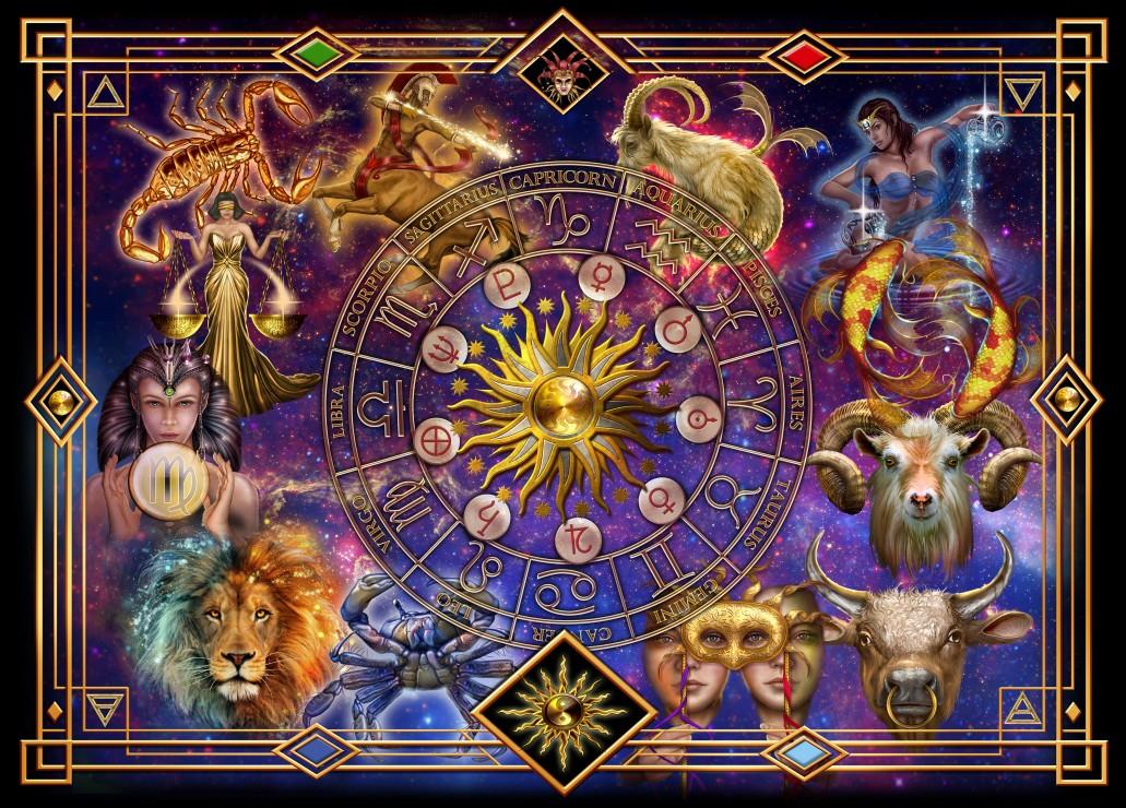 Bluebird Zodiac Montage Jigsaw Puzzle (1500 Pieces)