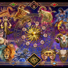 Bluebird Zodiac Montage Jigsaw Puzzle (1500 Pieces)
