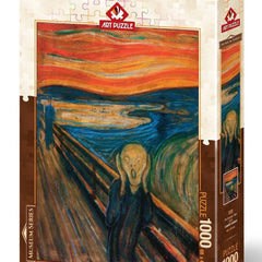 Art Puzzle The Scream, Edvard Munch 1893 Jigsaw Puzzle (1000 Pieces)