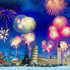 Grafika New Year's Eve Around the World Jigsaw Puzzle (500 Pieces)