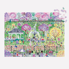 Galison Easter Egg Hunt, Michael Storrings Jigsaw Puzzle (1000 Pieces)