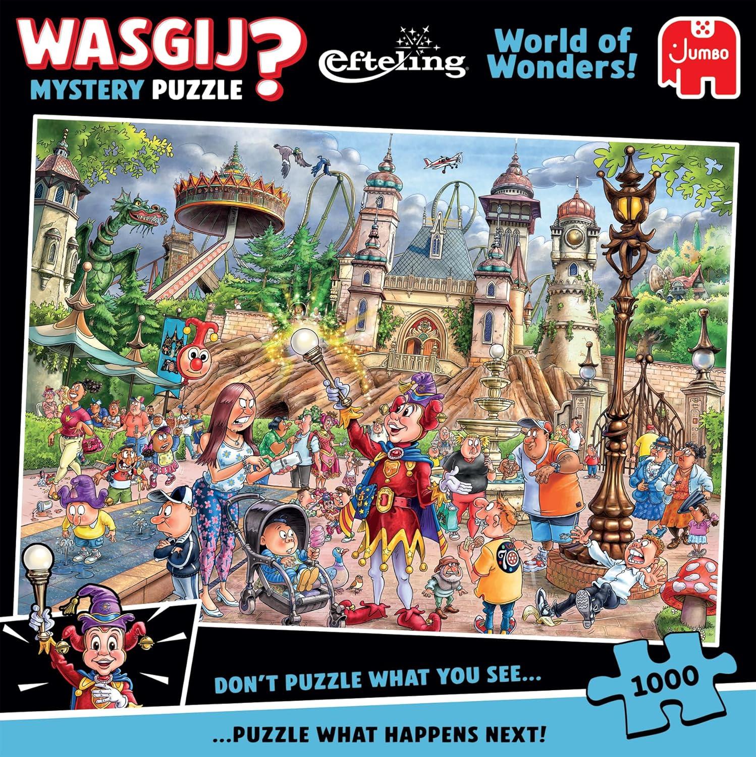 Wasgij Mystery Efteling World of Wonders (1000 Pieces) Limited Edition - JUNE