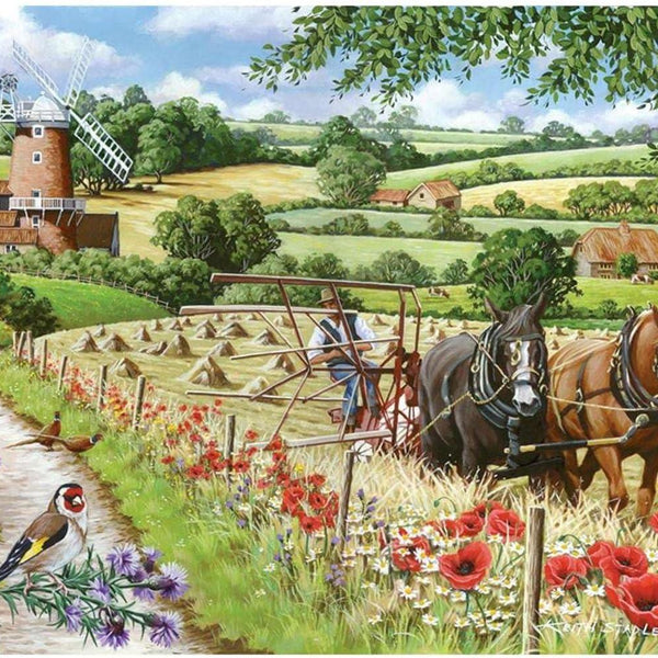 House of Puzzles Windmill Lane Jigsaw Puzzle (Big 500 XL Pieces)