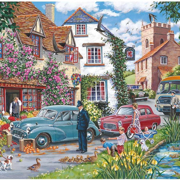 House of Puzzles Traffic Jam Jigsaw Puzzle (Big 500 XL Pieces)