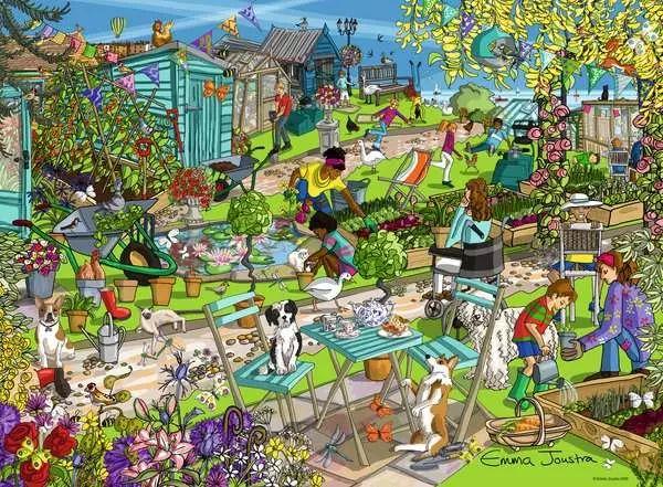 Ravensburger Seaside Allotment Jigsaw Puzzle (500 Pieces)