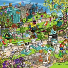 Ravensburger Seaside Allotment Jigsaw Puzzle (500 Pieces)