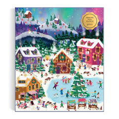 Galison Joy Laforme Northern Lights Foil Jigsaw Puzzle (1000 Pieces)