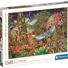 Clementoni Woodland Fantasy Garden Jigsaw Puzzle (1500 Pieces)