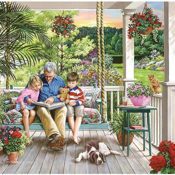 House of Puzzles Storytime - Big Jigsaw Puzzle (500 XL Pieces)