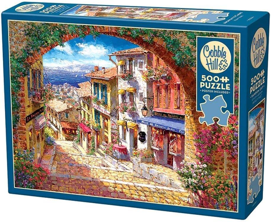 Cobble Hill Archway to Cagne Jigsaw Puzzle (500 XL Pieces)