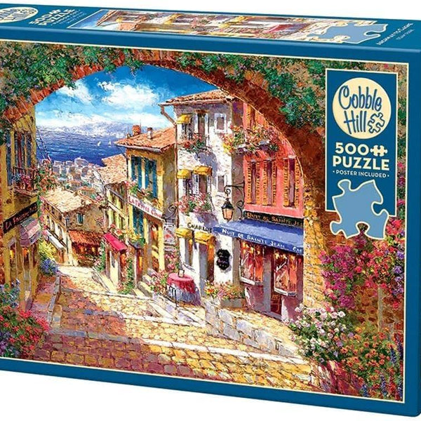 Cobble Hill Archway to Cagne Jigsaw Puzzle (500 XL Pieces)