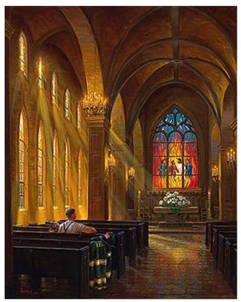 Sunsout Sanctuary of Peace - Mark Keathley -  Jigsaw Puzzle (1000 Pieces)