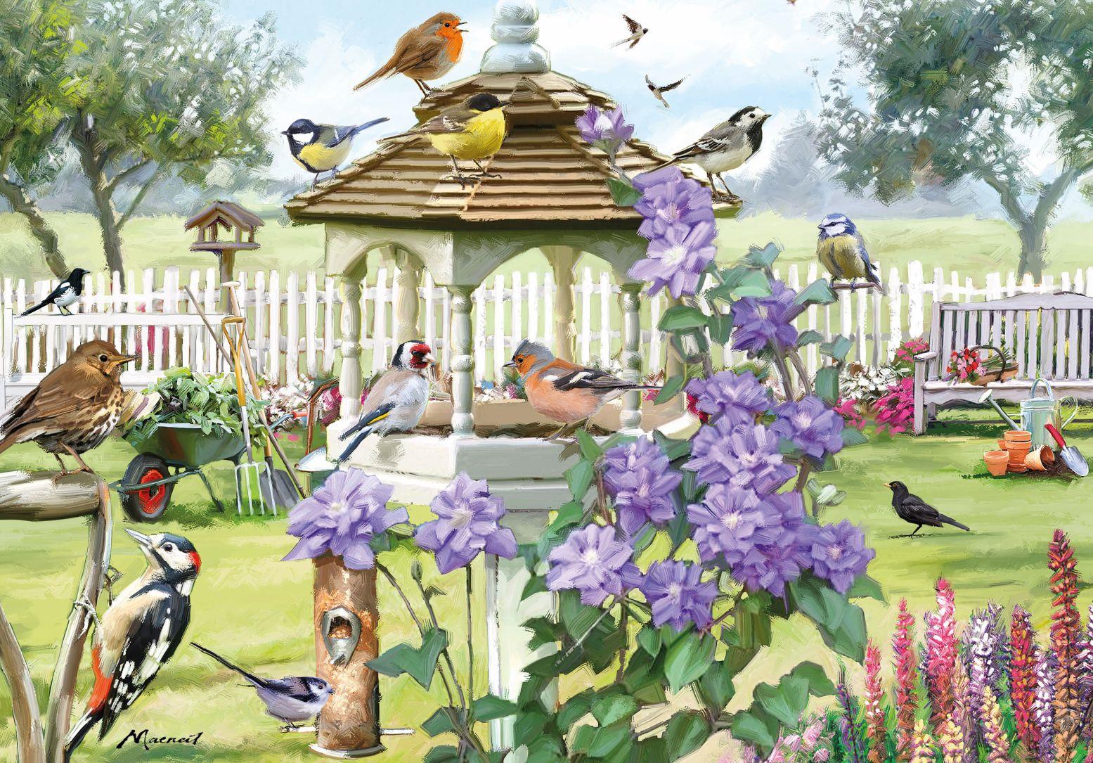Otter House  Feeding Time Jigsaw Puzzle (500 Pieces)