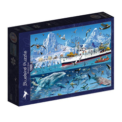 Bluebird Arctic - Bluebird Boat, Francois Ruyer Jigsaw Puzzle (1500 Pieces)