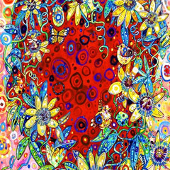 Bluebird Passion Flower Jigsaw Puzzle (1000 Pieces)