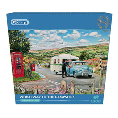 Gibsons Which Way to the Campsite? Jigsaw Puzzle (1000 Pieces)