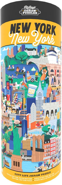 Ridley's New York, New York! City Life Jigsaw Puzzle (1000 Pieces)