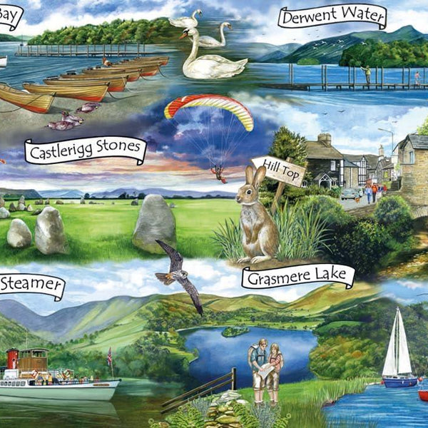 Otter House Lake District Jigsaw Puzzle (1000 Pieces) DAMAGED BOX