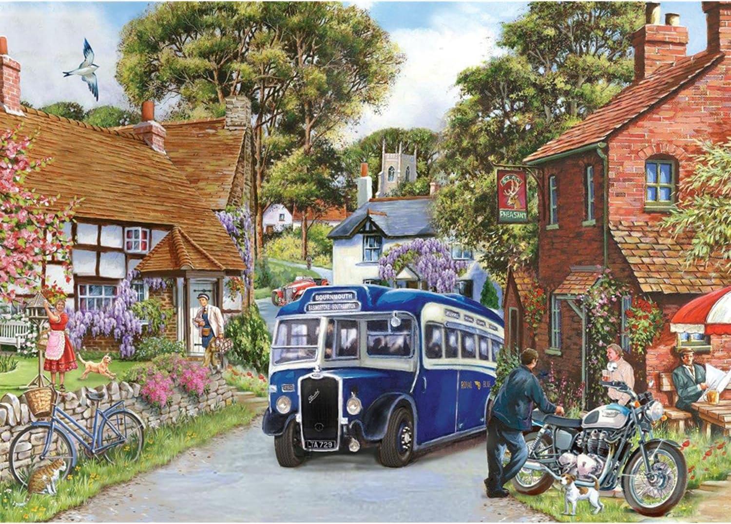 House of Puzzles Tight Corner Jigsaw Puzzle (500 Pieces)