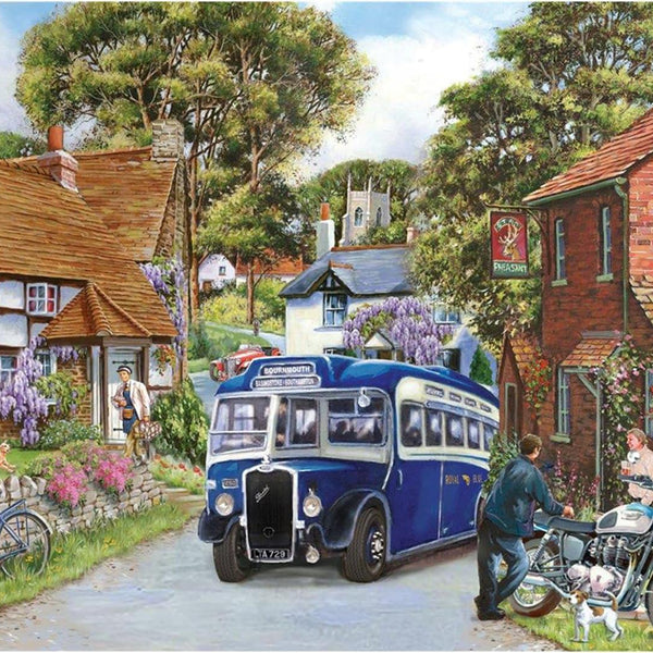 House of Puzzles Tight Corner Jigsaw Puzzle (500 Pieces)