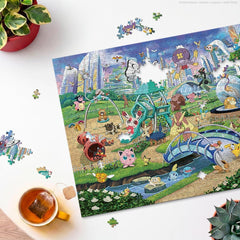 Ravensburger Pokemon Collectors Eevee and Park Jigsaw Puzzle (1000 Pieces)