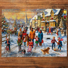 Gibsons A Christmas Wander Limited Edition Jigsaw Puzzle (1000 Pieces)