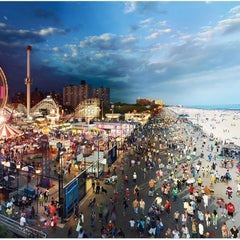 Galison Stephen Wilkes Day To Night Coney Island Jigsaw Puzzle (1500 Pieces)