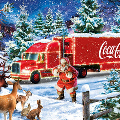 Schmidt Coca Cola Christmas Truck Jigsaw Puzzle (1000 Pieces)